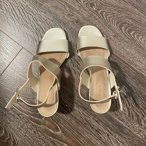 Old Navy Gold Sandals